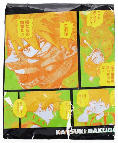 僕のヒーローアカデミア ポケット付きビッグシルエットTシャツ"HEROES" 爆豪勝己