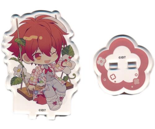 アイドリッシュセブン×アニメイトカフェ トレーディングミニアクリルスタンド swing flower of happiness ver. Aグループ 七瀬陸