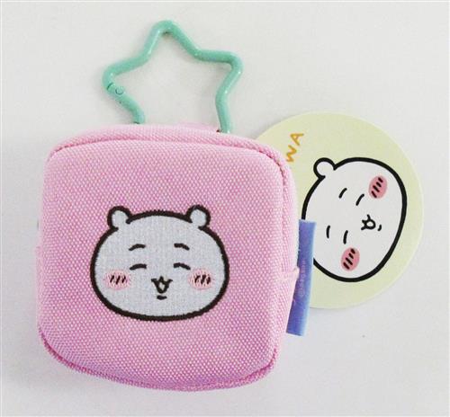 ちいかわ カラビナつき刺繍スクエアミニポーチ ちいかわ