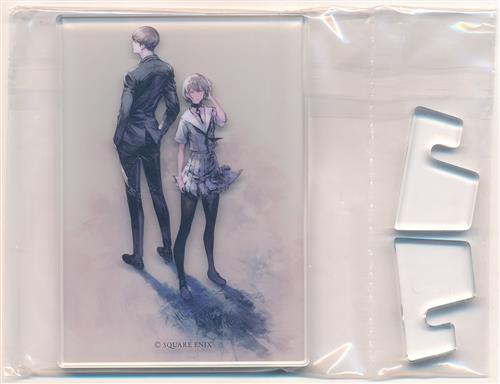 NieR ゲームシリーズ15周年記念くじ NieR 15th Anniversary D賞 アクリルパネル 主人公(女子高生)&主人公(男子高生)
