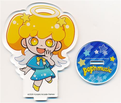 pop'n music 星空コラボカフェ ミニキャラアクリルスタンド ポエット