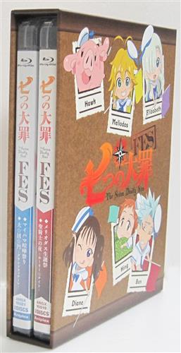 七つの大罪fes 全2巻 Amazon Co Jp 2巻連動購入特典 2巻収納三方背boxセット ブルーレイ ﾅﾅﾂﾉﾀｲｻﾞｲﾌｪｽｾﾞﾝ02ｶﾝｱﾏｿﾞﾝｼｰｵｰｼﾞｪｰﾋﾟ02ｶﾝﾚﾝﾄﾞｳｺｳﾆｭｳﾄｸﾃﾝ02ｶﾝｼｭｳﾉｳｻﾝﾎﾟｳｾﾞﾎﾞｯｸｽｾｯﾄ 映像 音楽 ブルーレイ セット組み アニメグッズ ゲーム 同人誌の中古販売 買取