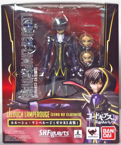 S.H.Figuarts コードギアス 反逆のルルーシュ R2 ルルーシュ・ランペルージ (ゼロR2衣装) 【フィギュア】[バンダイ]