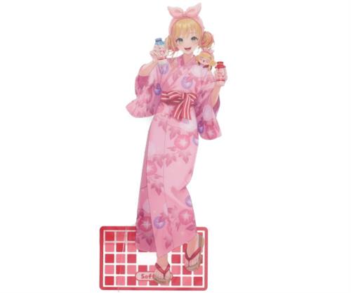 DMMスクラッチ にじさんじ 「温泉」 C-3賞 アクリルスタンド セフィナ