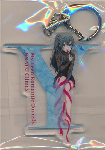 DMMスクラッチ×きゃらっとくじ[web] TVアニメ やはり俺の青春ラブコメはまちがっている。 完 Pure Strawberry Kiss スクラッチ C-4賞 イニシャルアクリルキーホルダー 雪ノ下雪乃B