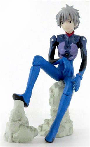 HGIFシリーズ 新世紀エヴァンゲリオン EVANGELION FILE 01 ～貞本義行コレクション 渚カヲル (プラグスーツver.) 【フィギュア】[バンダイ]