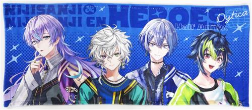 にじさんじ NIJISANJI & NIJISANJI EN HEROES Half Anniversary フェイスタオル Dytica