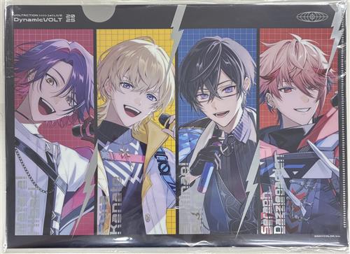 にじさんじフェス 2025 VOLTACTION 1st LIVE Dynamic VOLT VOLTACTION A4メタリッククリアファイル