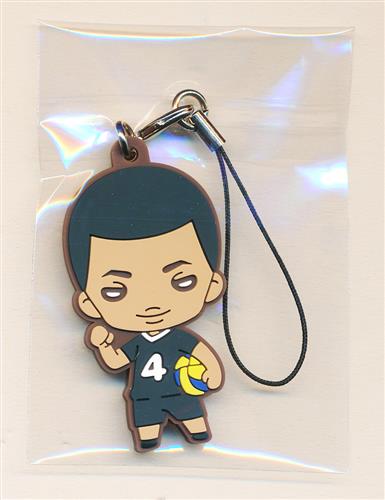 にとたん ハイキュー 稲荷崎高校 ラバーマスコット 尾白アラン グッズ 缶バッジ ラバーストラップ キーホルダー類 ラバーストラップ アニメグッズ ゲーム 同人誌の中古販売 買取 らしんばんオンライン