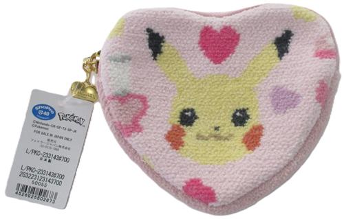 ポケットモンスター FEILER ハートポーチ LOVERARY ピカチュウ