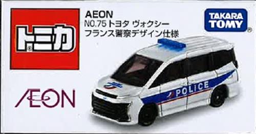 トミカ No.82 トヨタ ヴォクシー フランス警察デザイン仕様 【イオン限定】 【フィギュア】[タカラトミー]