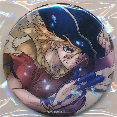 【未開封】Dr.STONE 缶バッジ 七海龍水 【アニメイト限定】