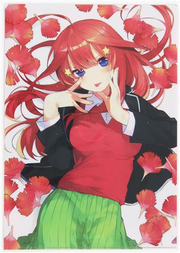 五等分の花嫁 クリアファイルセット 中野五月