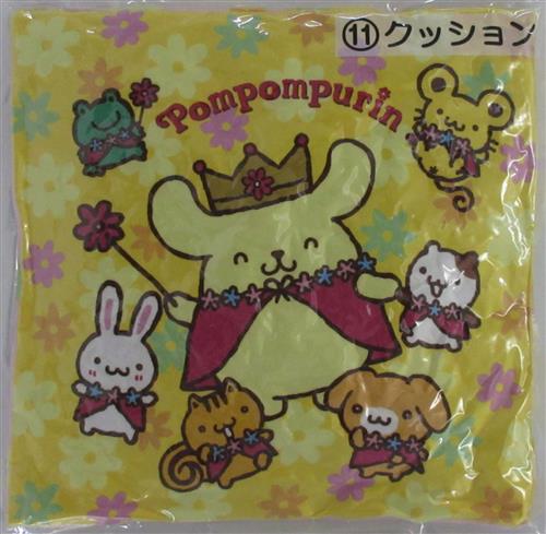 サンリオ当りくじ 30thアニバーサリー ポムポムプリン当りくじ クッション 11.集合