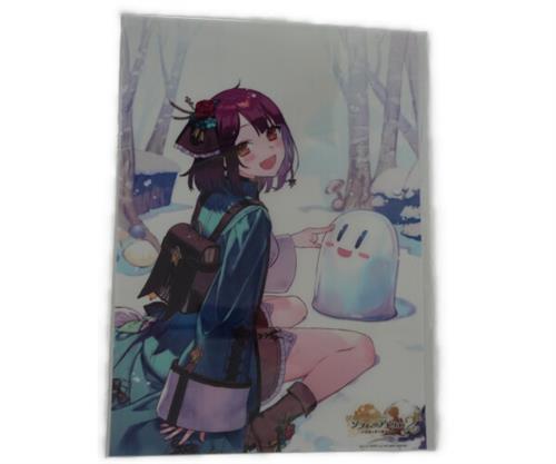 ソフィーのアトリエ 10周年記念オンラインくじ F賞 A3クリアポスター ソフィーのアトリエ 2 A ソフィー・ノイエンミュラー