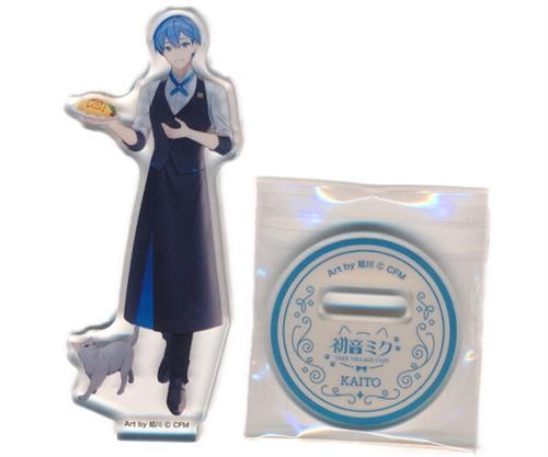 VOCALOID 初音ミク TREE VILLAGE CAFE ミニミニアクリルスタンド Collection cafe KAITO