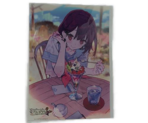 ソフィーのアトリエ 10周年記念オンラインくじ F賞 A3クリアポスター ソフィーのアトリエ B ソフィー・ノイエンミュラー