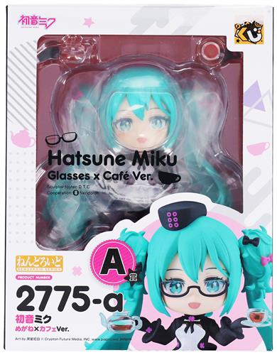 グッスマくじ 初音ミク 2025 Autumn A賞 ねんどろいど 初音ミク めがね×カフェVer.