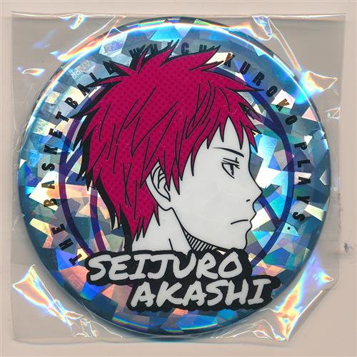 黒子のバスケ　缶バッジ シャイニーカラー 赤司征十郎 黒子のバスケ 缶バッジ～Player index～ シャイニーカラーver