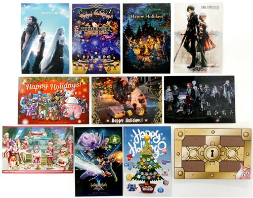 スクウェア・エニックス クリスマスカードセット 【ジャンプフェスタ 2023】