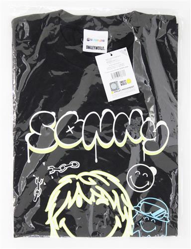 NIJISANJI EN×SmileyWorld Tシャツ サニー・ブリスコー BLACK (Lサイズ)