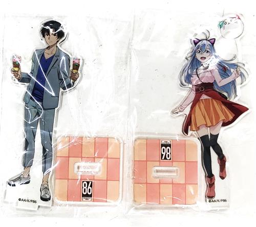 86-エイティシックス- SHOP&CAFE アミューズメントパーク86 等身アクリルスタンド レーナ&シン