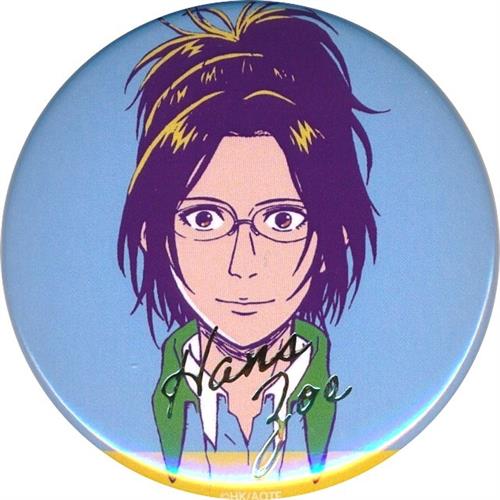 進撃の巨人 POP UP SHOP by WIT STUDIO Art make トレーディング箔押し缶バッジ ハンジ・ゾエ