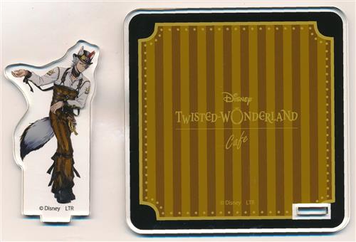 Disney TWISTED-WONDERLAND×OH MY CAFE アクリルスタンドコースター <プレイフルランド> ジャック・ハウル