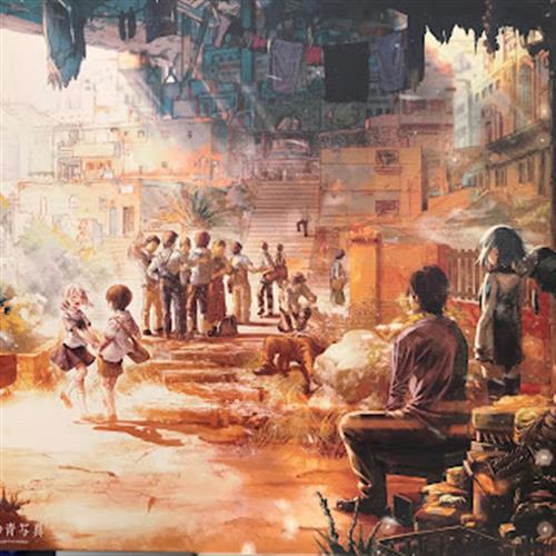 『白昼夢の青写真』キャンバスアート - CASE-0 メインビジュアル -F10