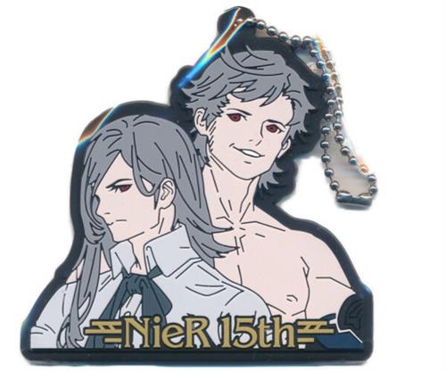 NieR ゲームシリーズ15周年記念くじ NieR 15th Anniversary E賞 ラバーストラップ アダム&イヴ