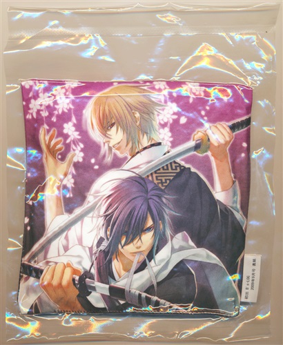 薄桜鬼 ミニクッション 斎藤一&風間千景 【アニメイト 特典】