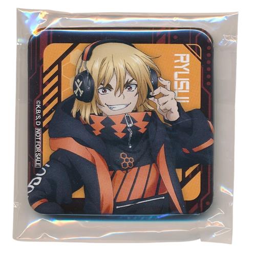 Dr.STONE  サイバーパンク スクエア缶バッジ 七海龍水＜福市SALE＞