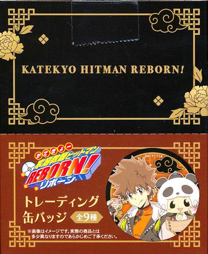 【未開封】家庭教師ヒットマンREBORN! トレーディング缶バッジ チャイナ (1BOX)