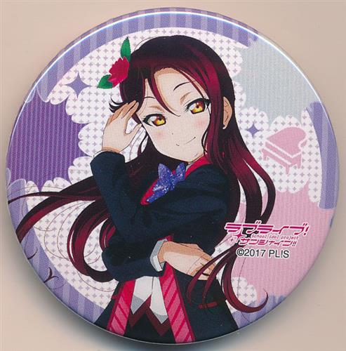 ラブライブ!サンシャイン!! Aqours クラブ活動 LIVE&FAN MEETING 2018 ユニット対抗全国ツアー トレーディング缶バッジ 桜内梨子 B