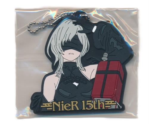 NieR ゲームシリーズ15周年記念くじ NieR 15th Anniversary E賞 ラバーストラップ 10H(ヨルハ十号H型)