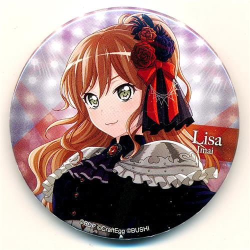 Rauschund/and Craziness Ⅱ 今井リサ 缶バッジ BanG Dream! 「Rausch und/and Craziness II」 記念