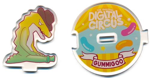 The Amazing Digital Circus つながるトレーディングアクリルスタンド ガンミグー