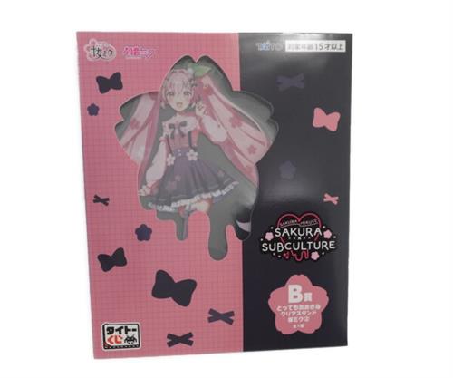 タイトーくじ 桜ミク SAKURA×SUBCULTURE B賞 とってもおおきなクリアスタンド 桜ミク 2 錆多はがね
