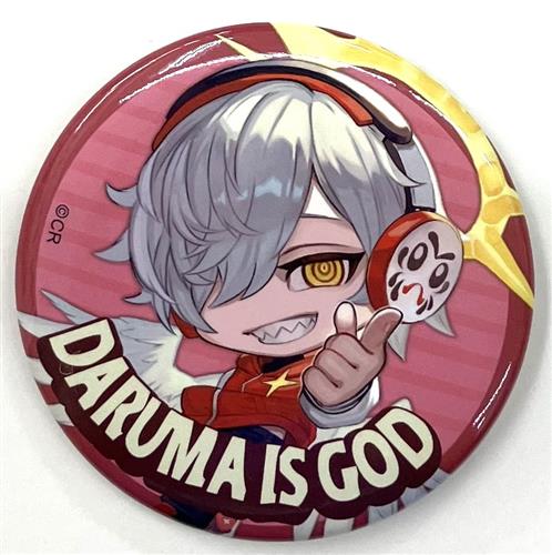 Crazy Raccoon グミ Cyber Goods Store特典 缶バッジ だるまいずごっど