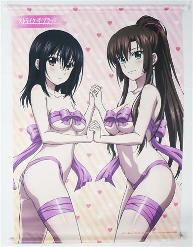 ストライク・ザ・ブラッド B2タペストリー 姫柊雪菜&煌坂紗矢華 ストライク
