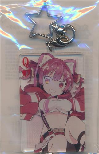 ホロライブ presents Vのすこんなオタ活なんだワ! つながる トランプキーホルダー Happiness World 宝鐘マリン A