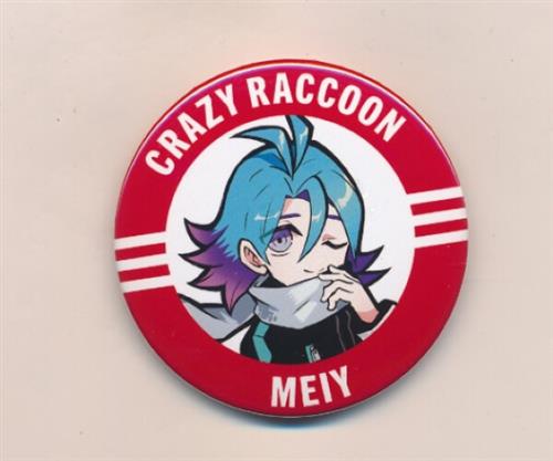 Crazy Raccoon MEMBER CANBADGE & STICKERS SET 2 缶バッジ MEIY(Crazy Raccoon)