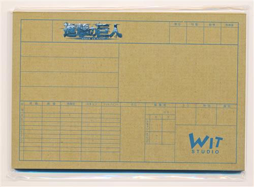進撃の巨人 原画ポストカードブック 【進撃の巨人 原画展 THE ANIMATION GALLERY】