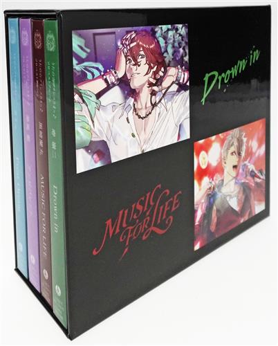 うたの☆プリンスさまっ♪ QUARTET NIGHT ソロベストアルバム 寿嶺二 Drown in+黒崎蘭丸 MUSIC FOR LIFE+美風藍 アンビバレント+カミュ Frost Dream+アニメイト連動購入特典 全巻収納BOX セット [QUARTET NIGHT]