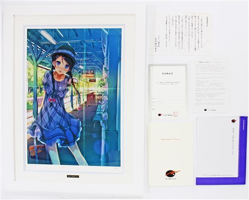 カントク　版画　（RAIL TRAVEL） DX版　アールビバン カントク 版画 RAIL TRAVEL