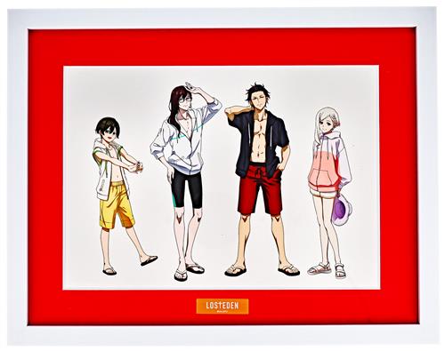 ヴィジュアルプリズン 描き下ろしイラスト LOS†EDEN 水着ver. キャラファイングラフ