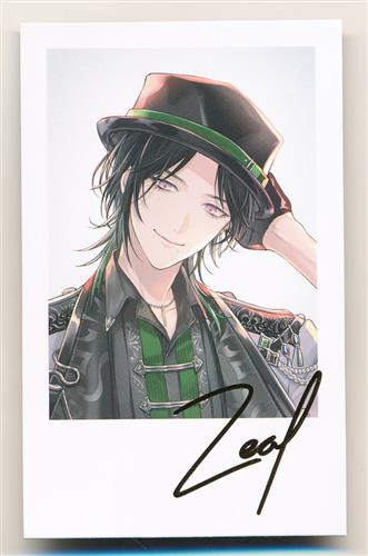 NIJISANJI EN BY THE BEAT ランダムチェキ風カード ジール・ギンジョウカ (シークレット)