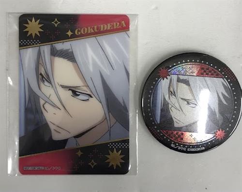 家庭教師ヒットマンREBORN!プリクッキー 箔押しプラカード&キラキラ缶バッジ付き 獄寺隼人