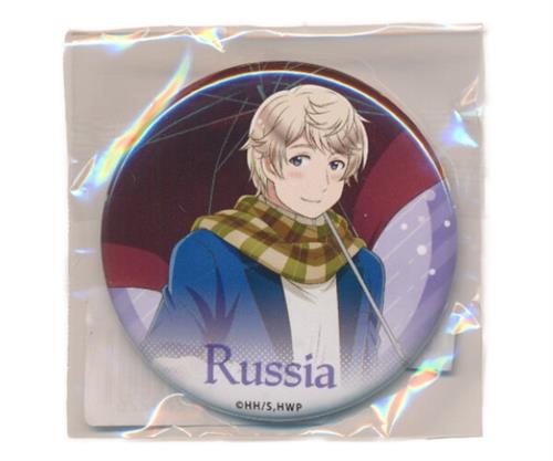 ヘタリア World☆Stars WEBくじ F-7賞 缶バッジ ロシア ＜お年玉セール＞