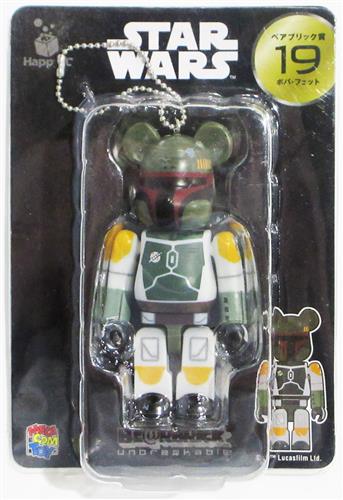 Happyくじ STAR WARS BE＠RBRICK ベアブリック賞 BE＠RBRICK 100% ボバ・フェット
